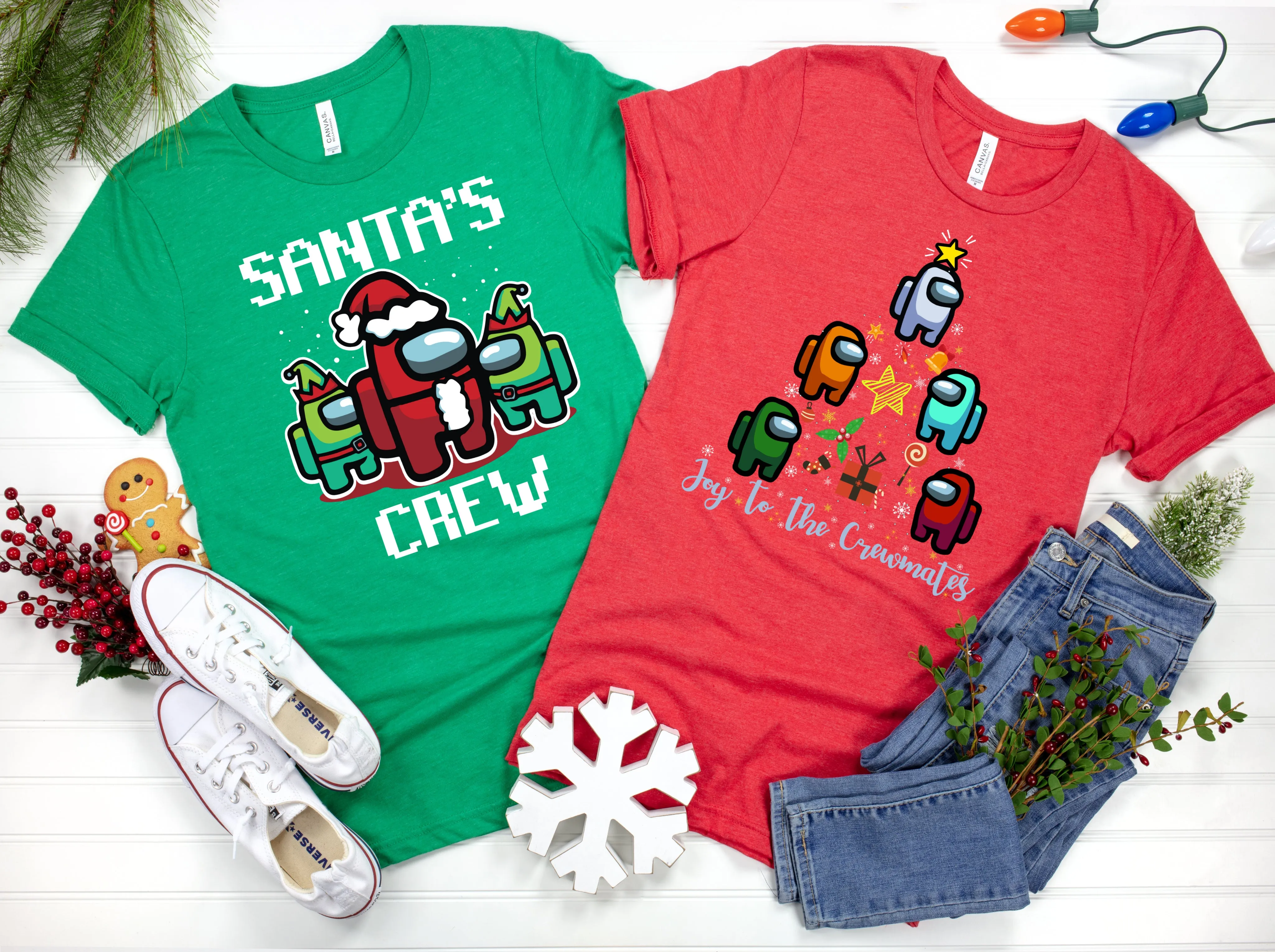 Among Us Christmas Shirt Collection