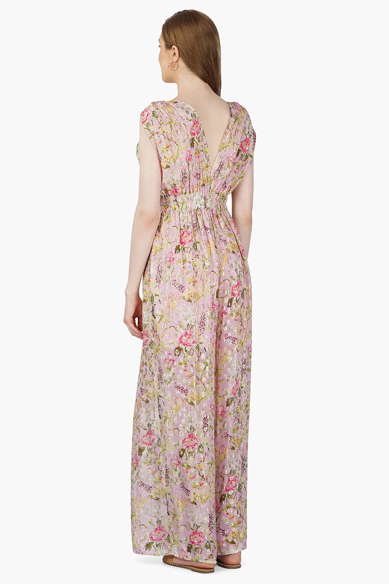 Blooming Dale Lurex Jumpsuit