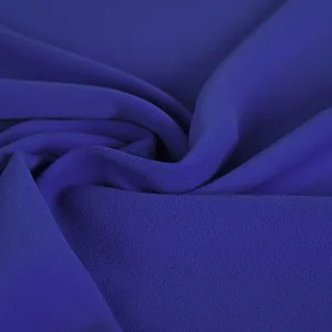 Blue Crepe Fabric 2562