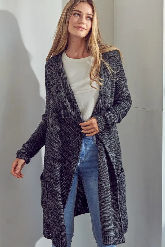 Chunky Knit Sweater Cardigan *Online Only*