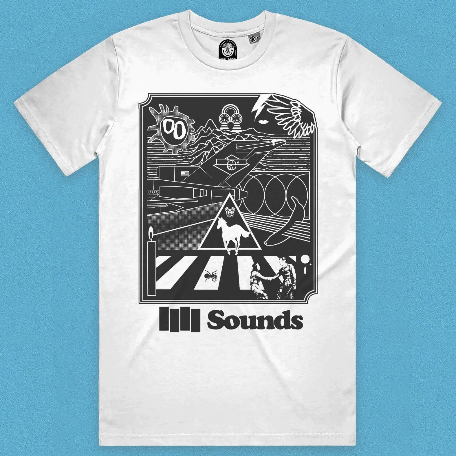 Classic Album Cover Mash-Up T-Shirt