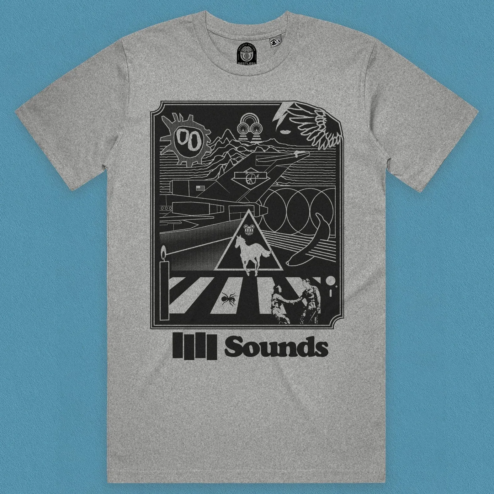 Classic Album Cover Mash-Up T-Shirt