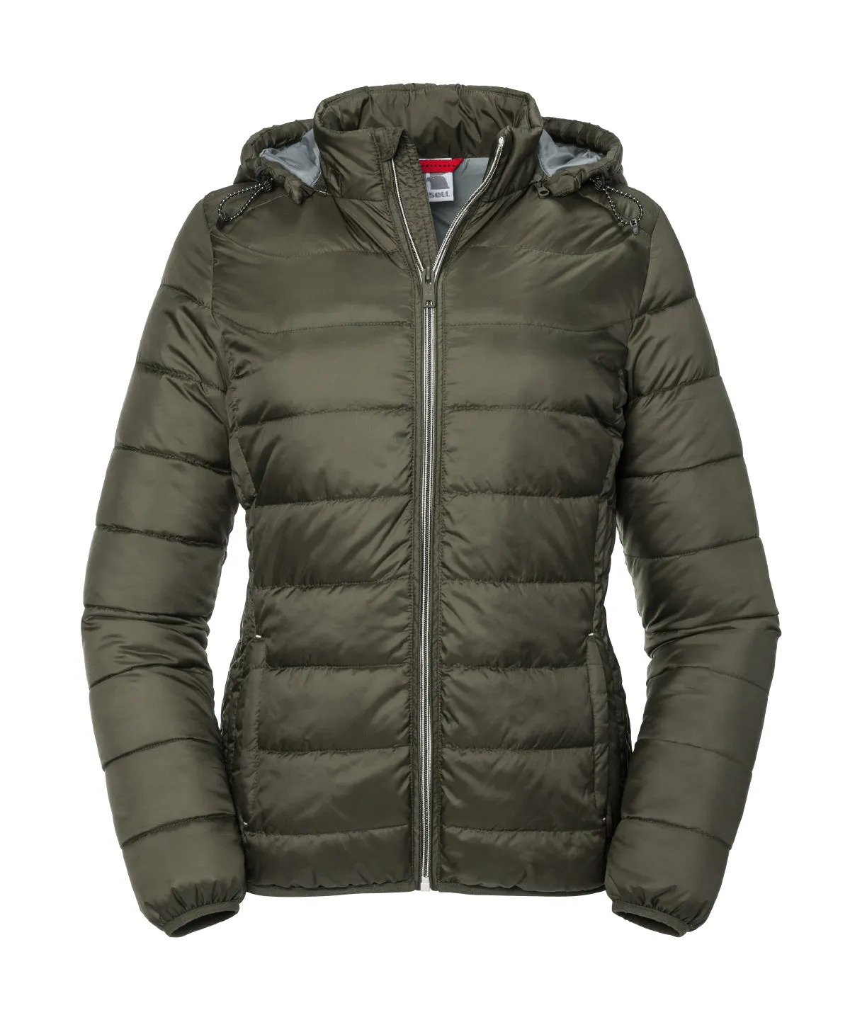 Dark Olive - Women's hooded Nano jacket