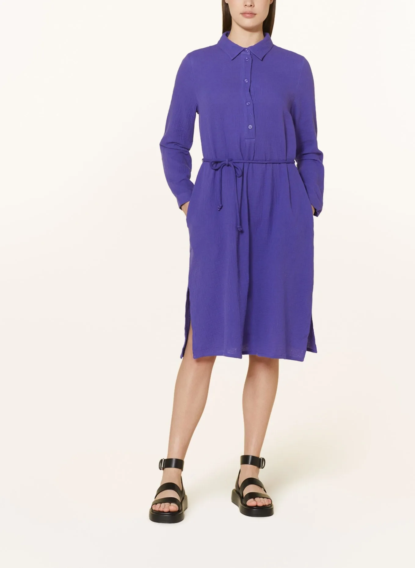 Darling harbor Musselin dress, purple