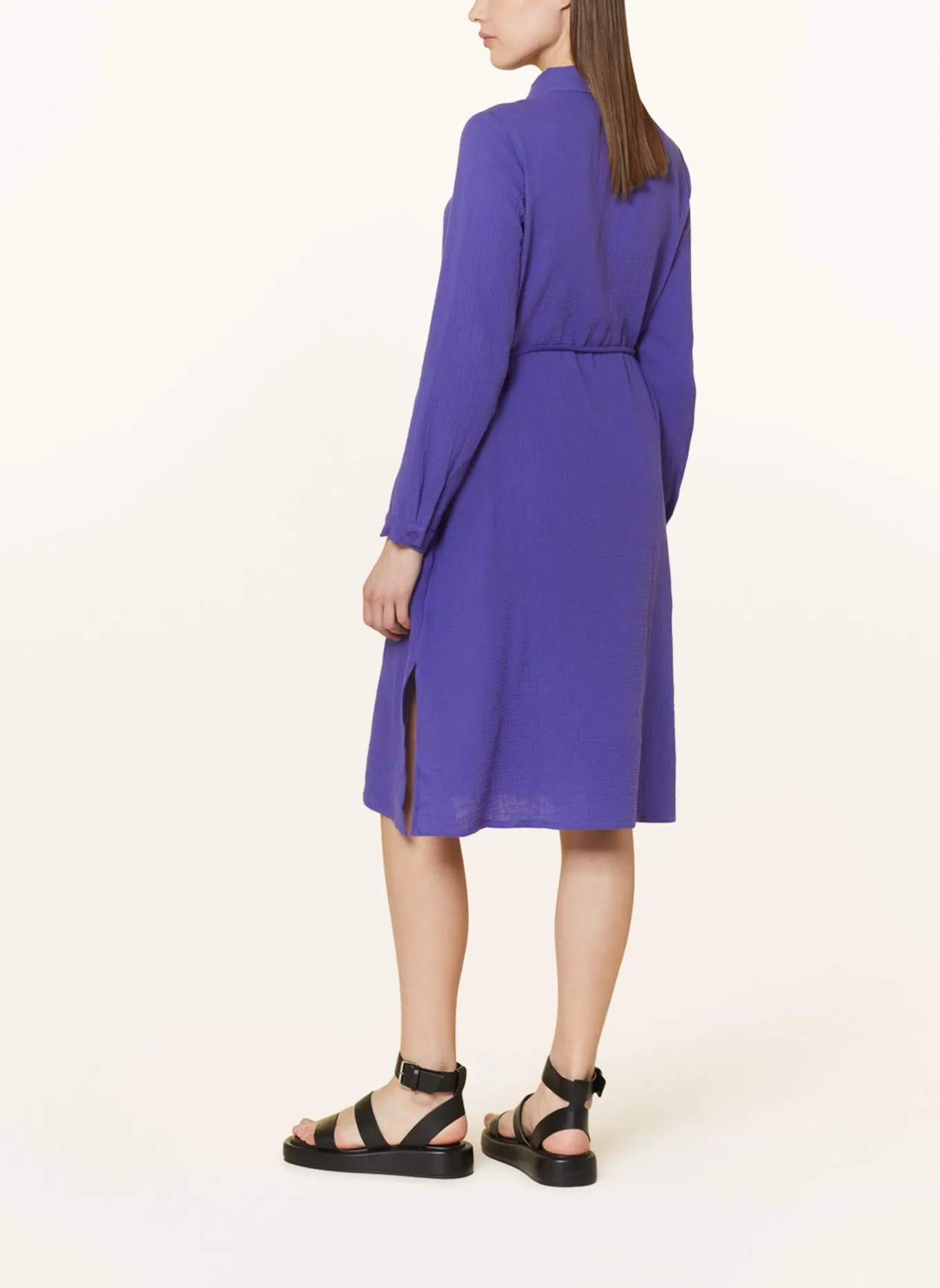 Darling harbor Musselin dress, purple