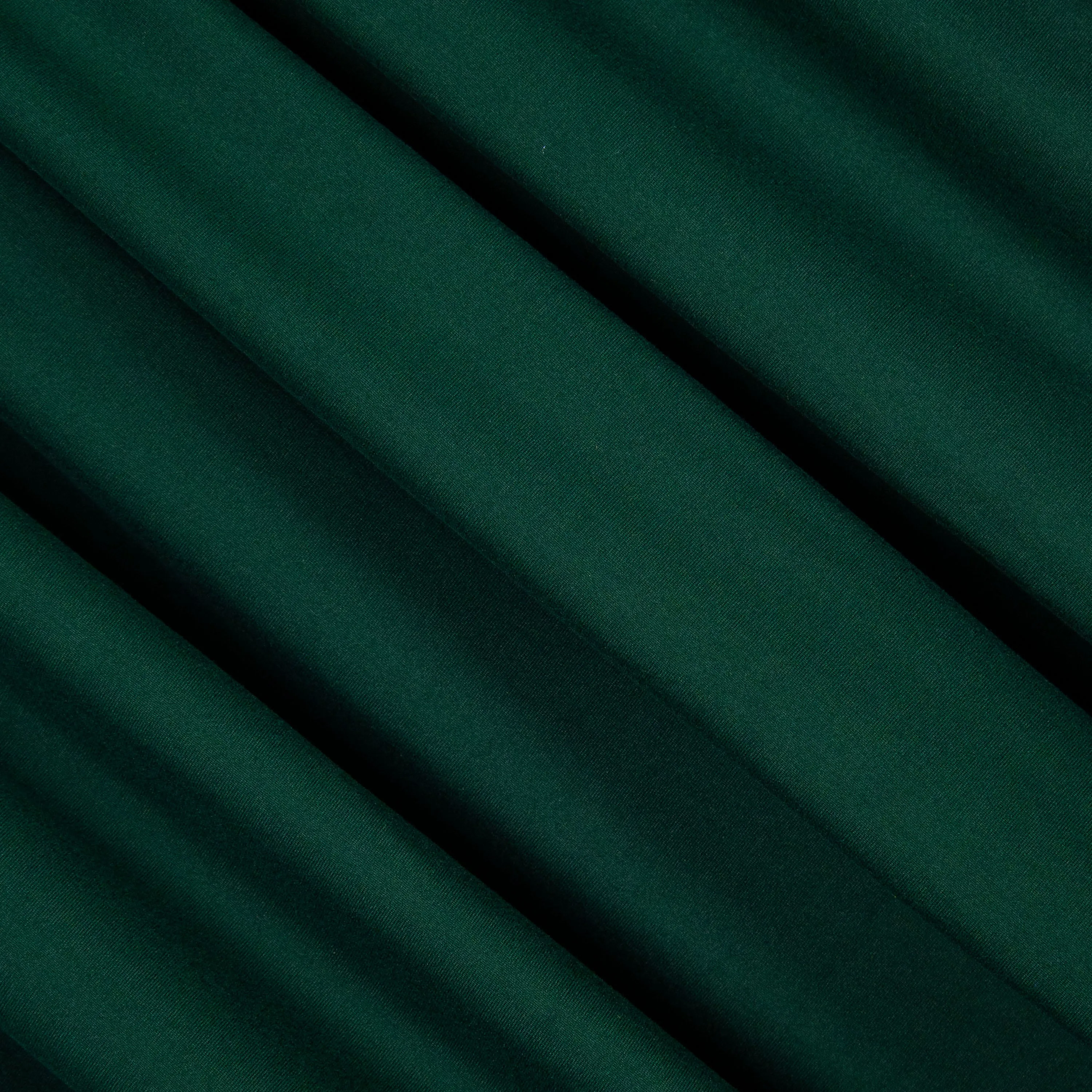 FabricLA DTY Double Brushed Polyester Spandex Knit Fabric | Hunter Green