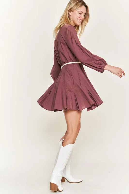 Flared Shirt Dress *Online Only*