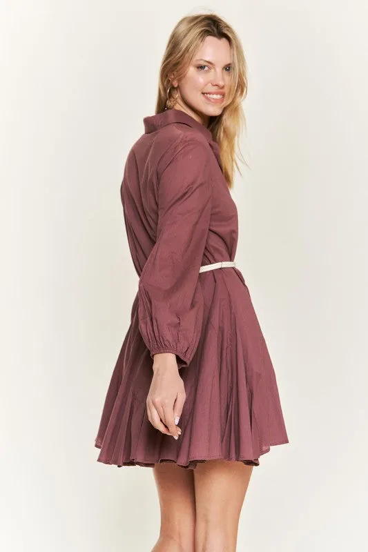 Flared Shirt Dress *Online Only*