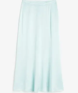 H&M Long Skirt, light turquoise