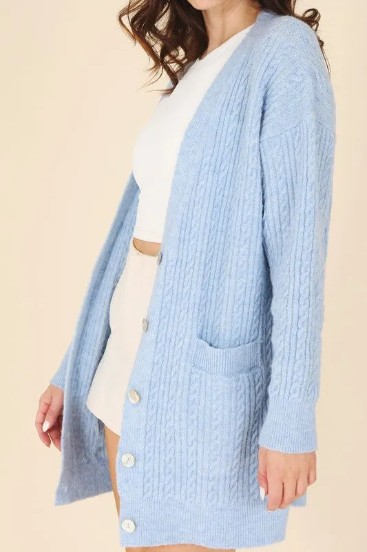 Kimberly Cable Knit Cardigan