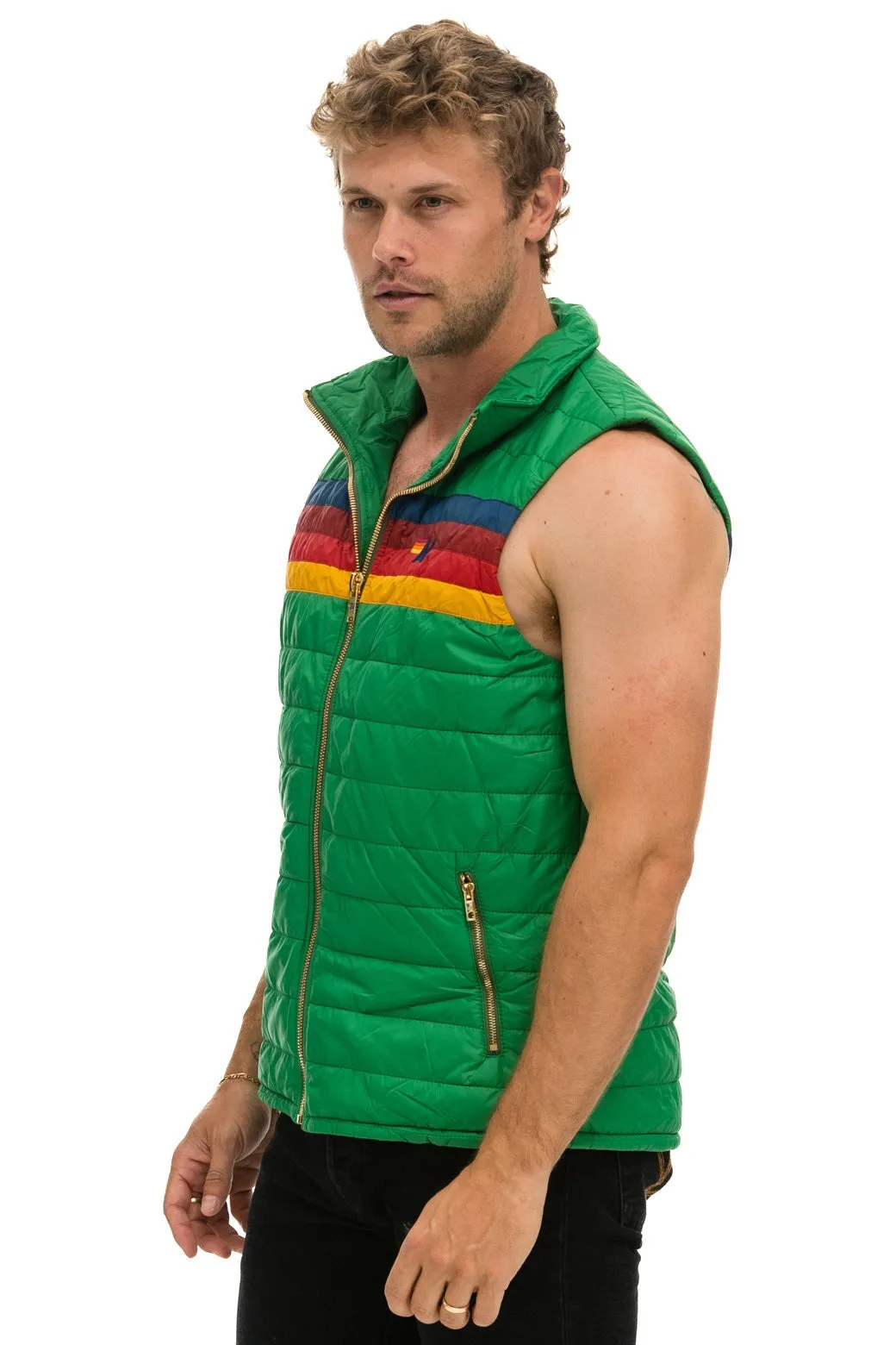 MEN'S 4 STRIPE VEST - AMAZON