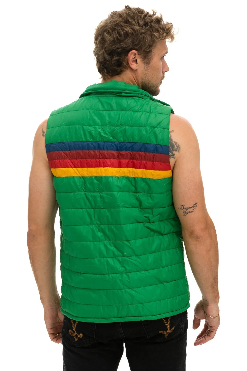 MEN'S 4 STRIPE VEST - AMAZON