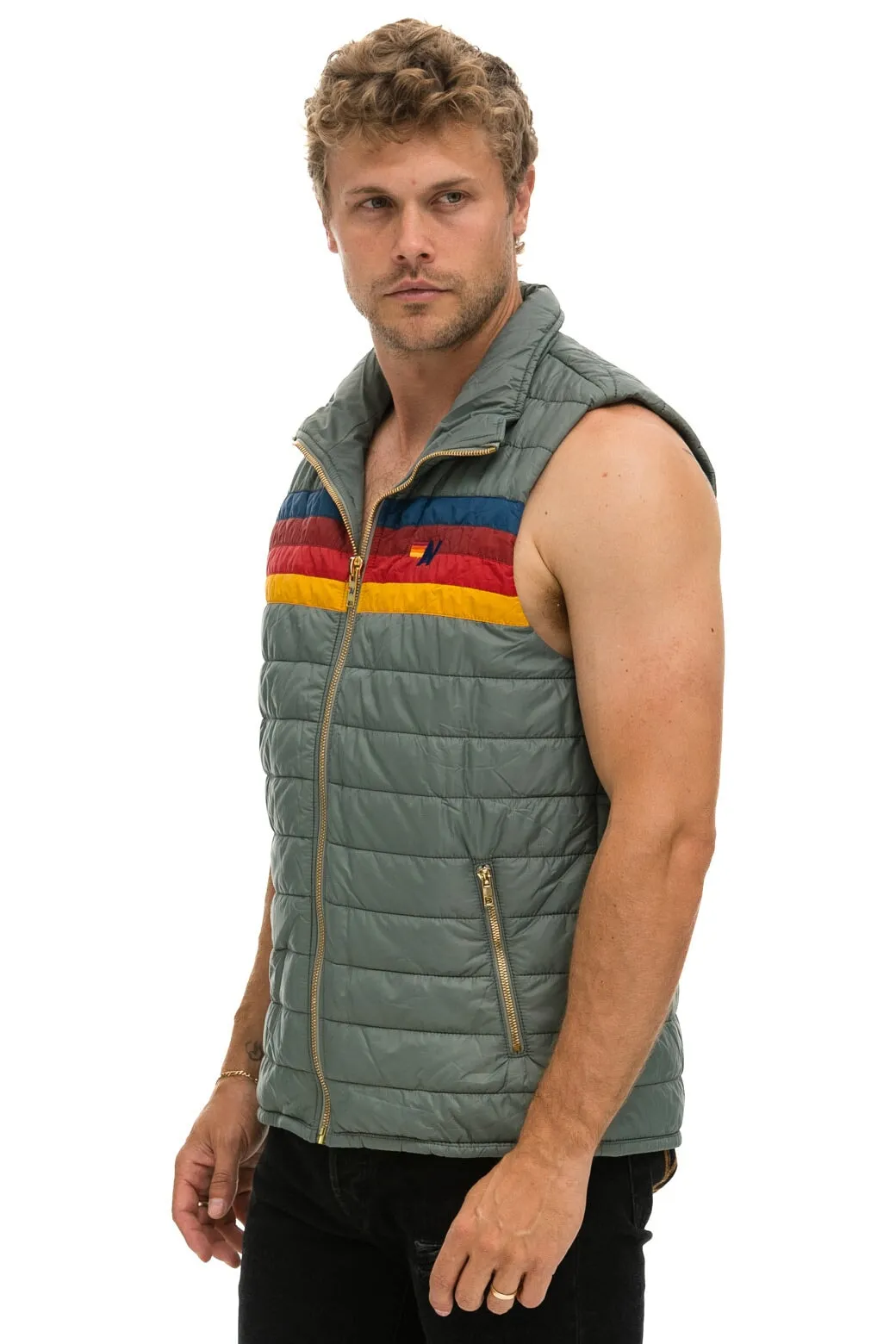 MEN'S 4 STRIPE VEST - SEDONA