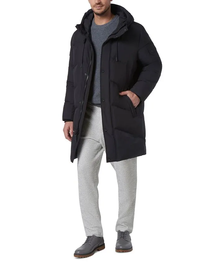 Men's Sullivan Down Puffer Stadium Parka Marc New York, black