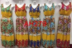 NYC Wholesale Fashion Long Maxi Dresses Summer Sundresses, AH279