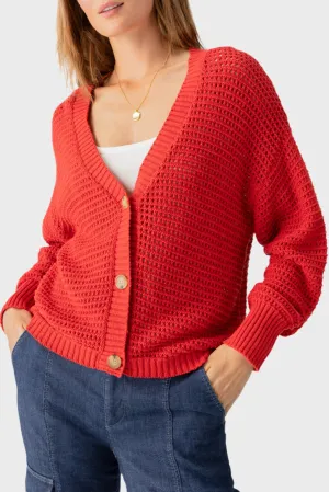 Sanctuary Falling For Fall Button Front Cardi