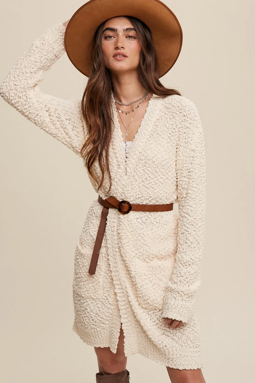 Sivan Popcorn Sweater Cardigans