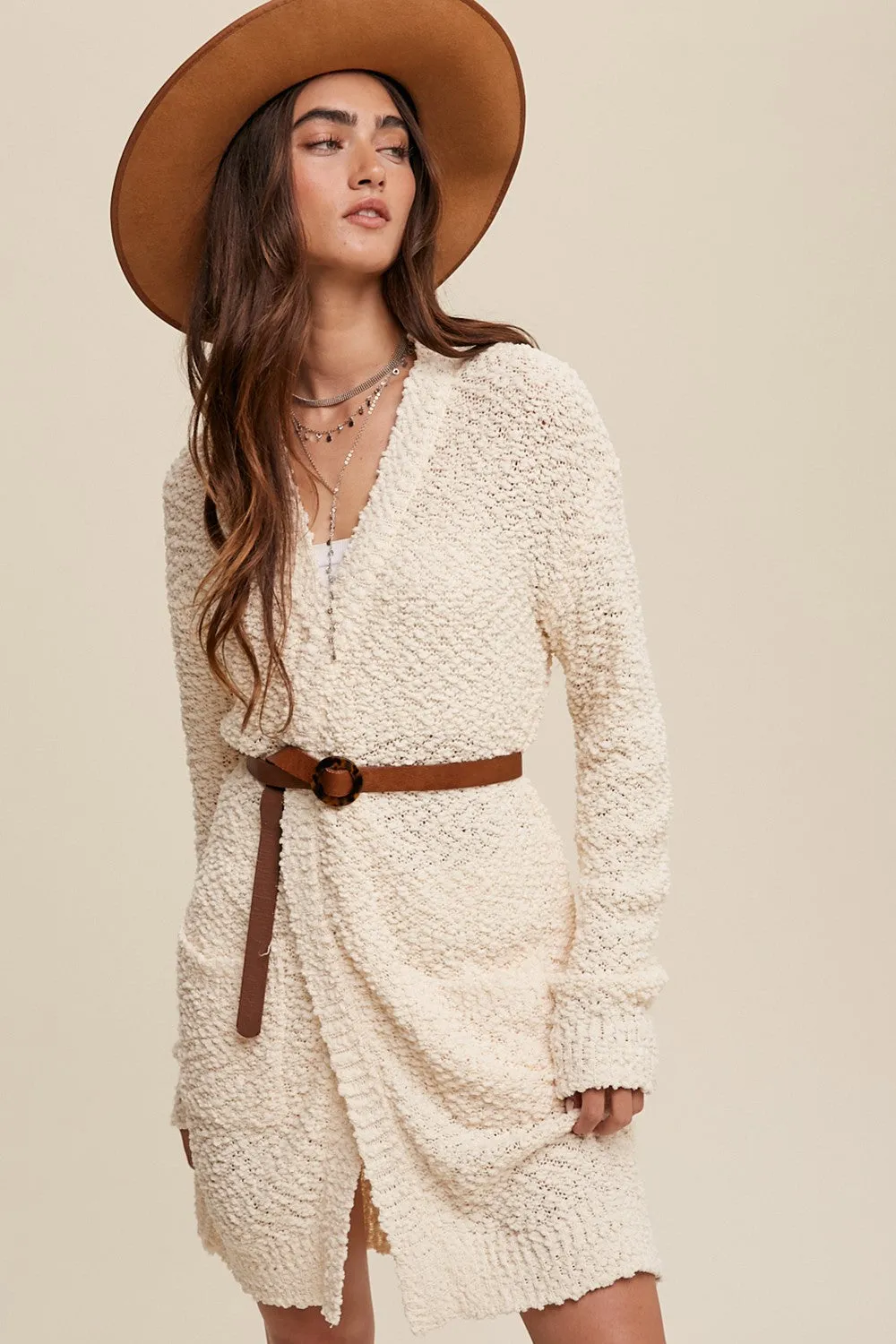 Sivan Popcorn Sweater Cardigans