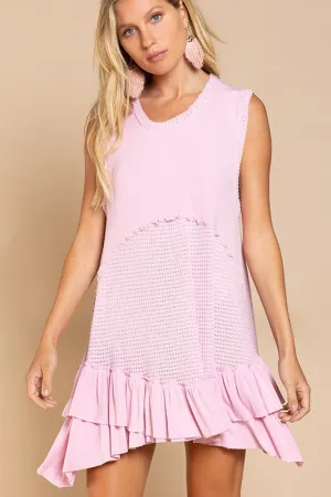 Sleeveless Ruffle Hem Dress *Online Only*