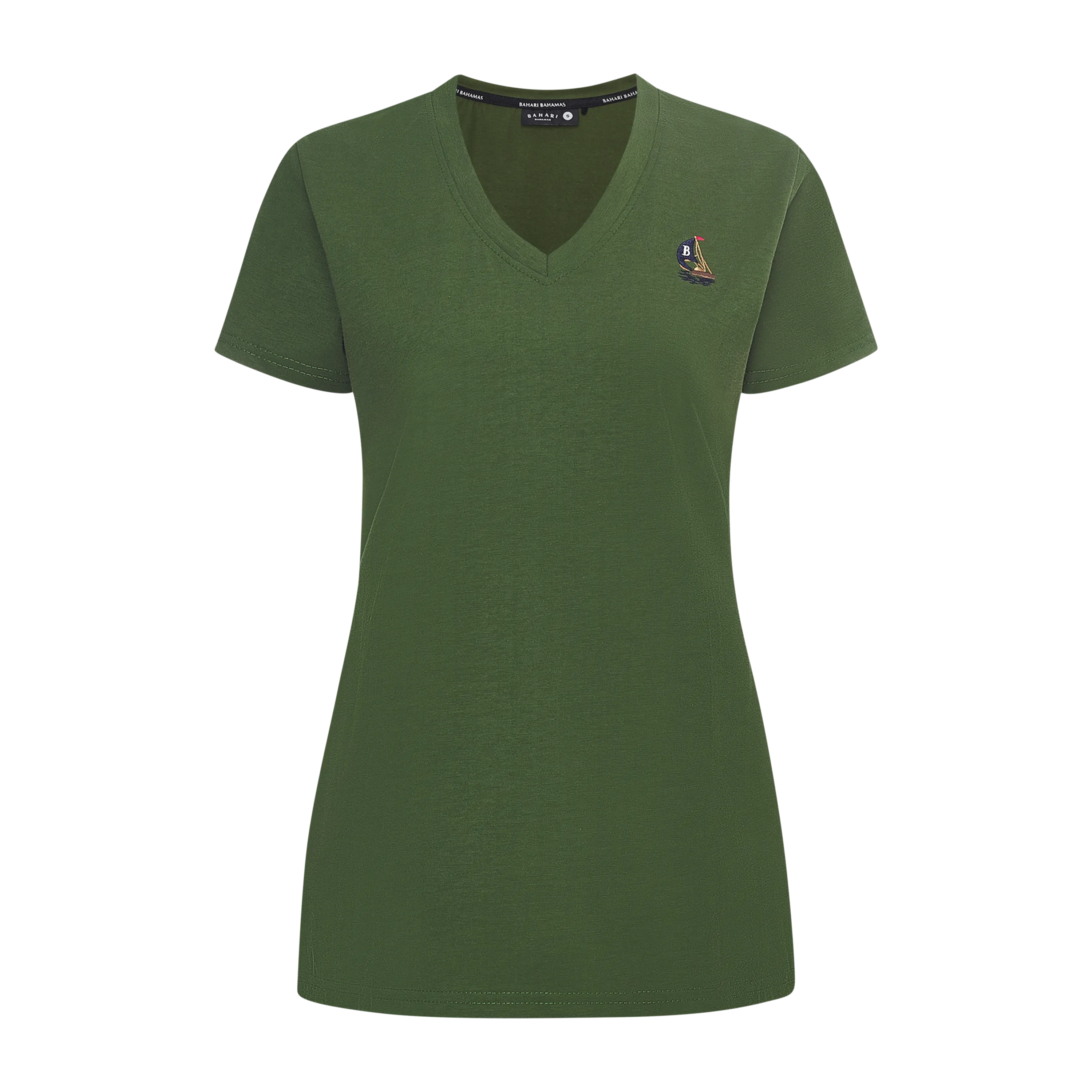 THE CLASSIC WOMEN'S TEE- ARMY GREEN