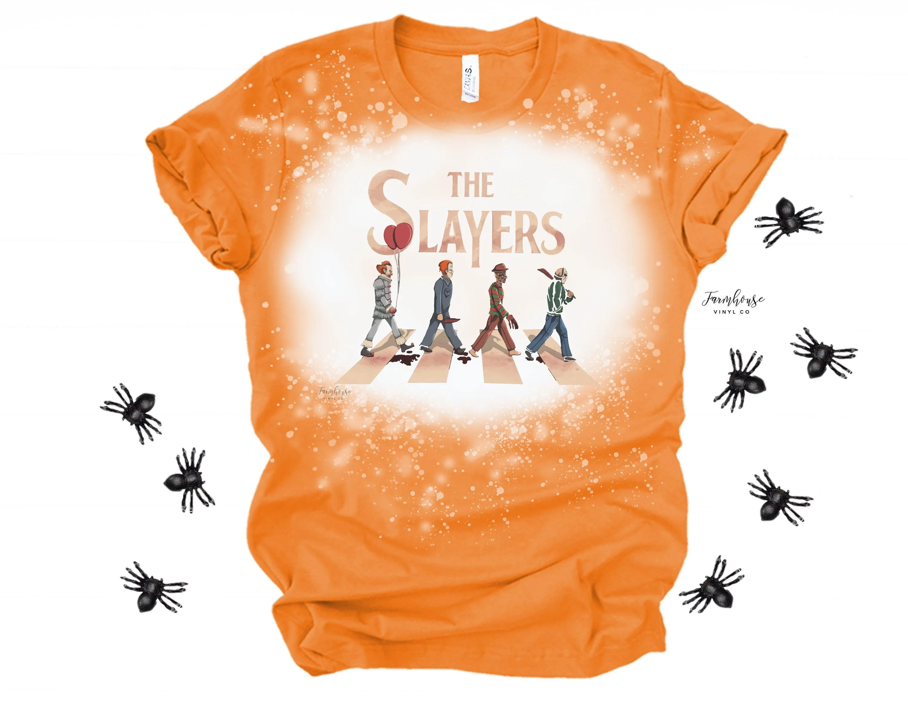 The Slayers Horror Characters Abby Road Shirt