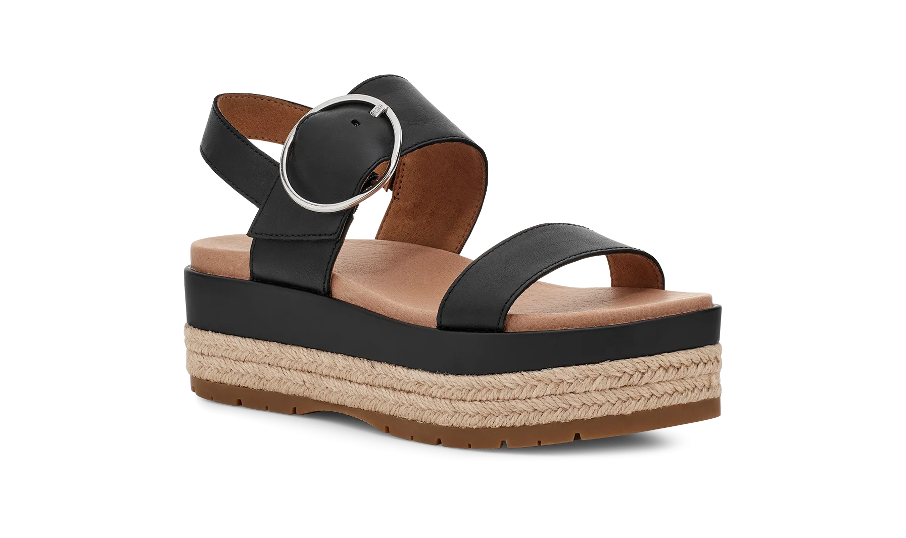 UGG April Leather Wedges